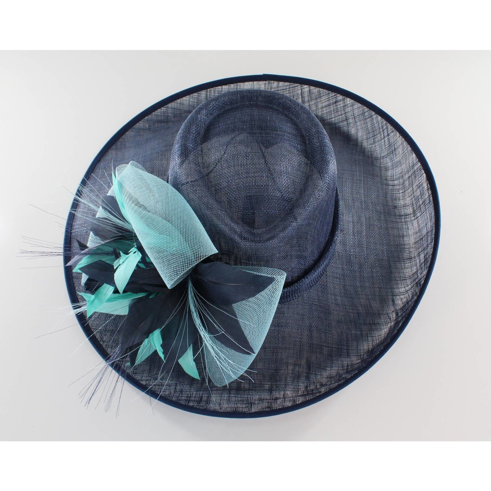 Bellissima Dressy Spring Easter Church Derby Hat $148 Tags #HT191 - Picture 3 of 6